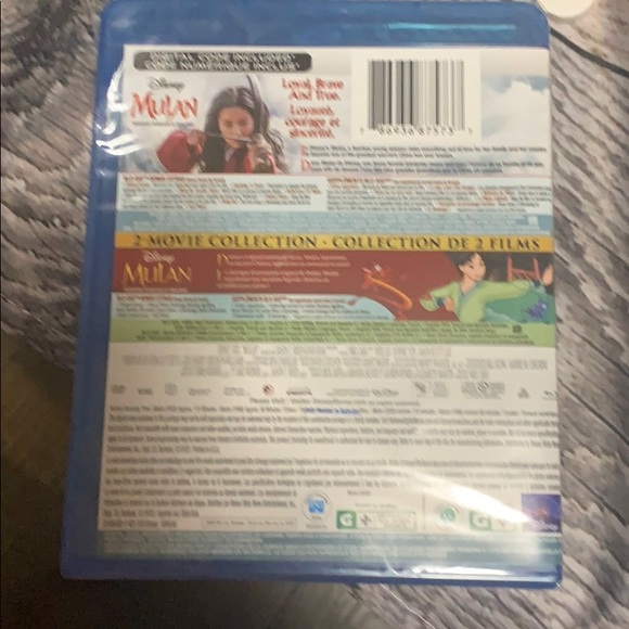 Disney Mulan Blue Ray & DVD Set - Picture 2 of 3
